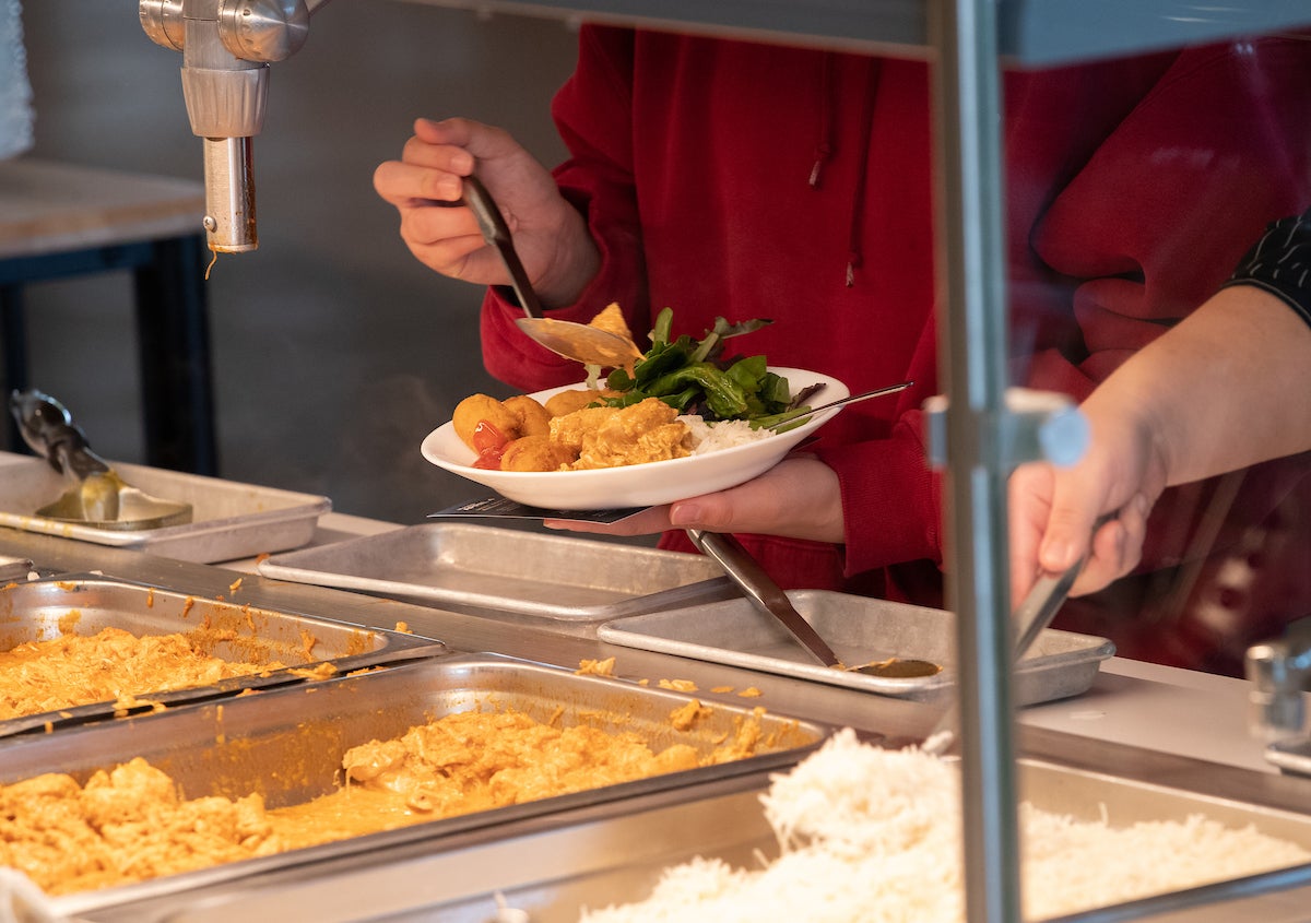 “Lunch for All” at Glasgow Inside UCR UC Riverside